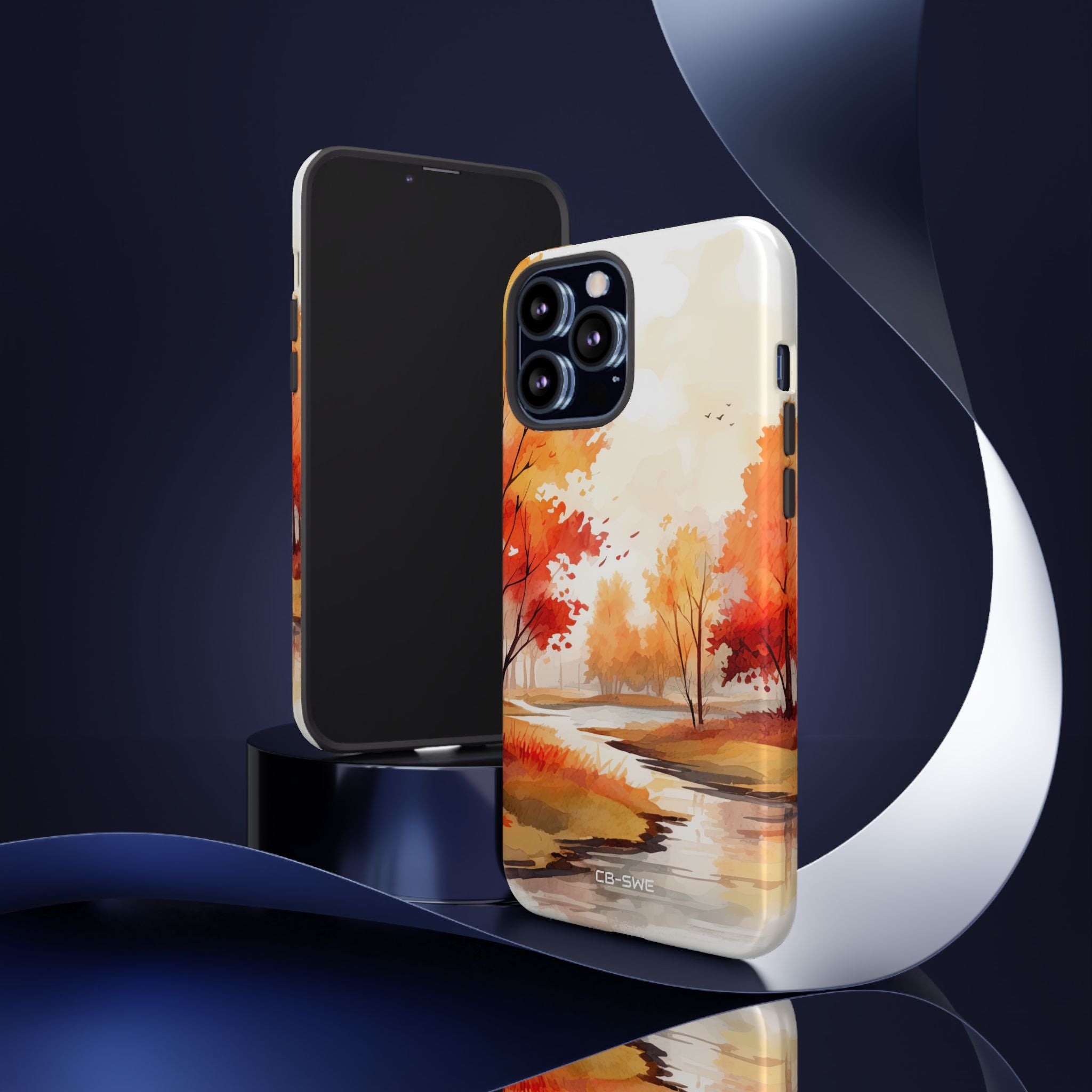 Autumn Leaves Dance - iPhone Case