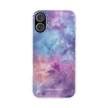 Cosmic Nebula Swirls - Flexi iPhone 16 Phone Case