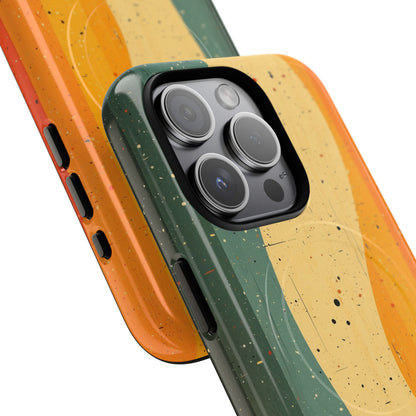 Wavy Forest Veil iPhone 15 Pro Case - Tough+