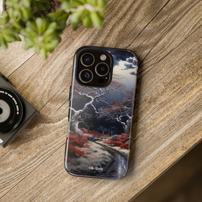 Sunlit Gnarled Forest - iPhone Case