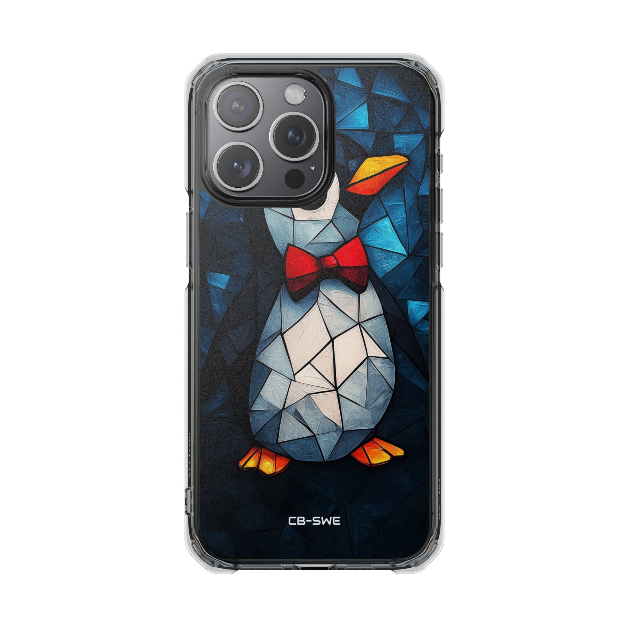 Penguin Wears Bow Tie iPhone Case - Impact