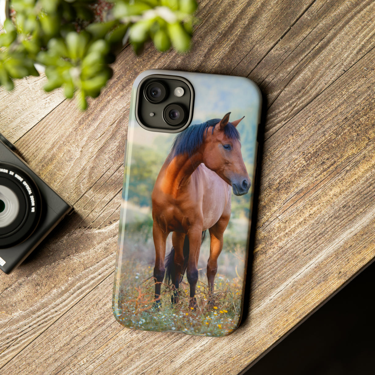 Chestnut Thoroughbred - Protective Phone Case