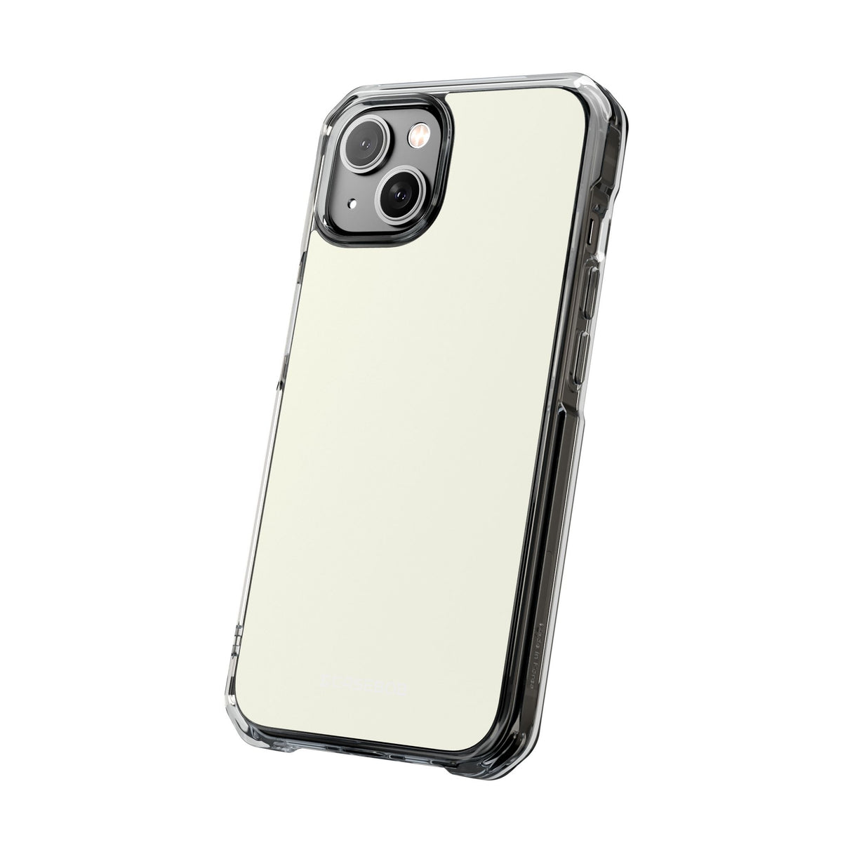 Ivory Color | Phone Case for iPhone (Clear Impact Case - Magnetic)