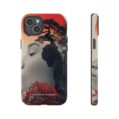 Surreal Zen Harmony iPhone 15 - Tough Phone Case