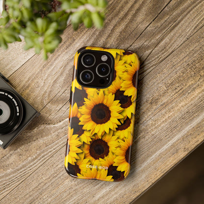 Sunflower Radiance iPhone 16 Pro Case - Tough