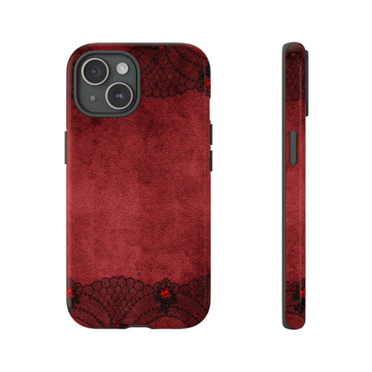 Flutterse Gothic Flower - Protective Phone Case