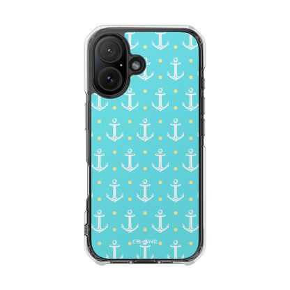 Nautical Anchors & Dots iPhone Case - Impact