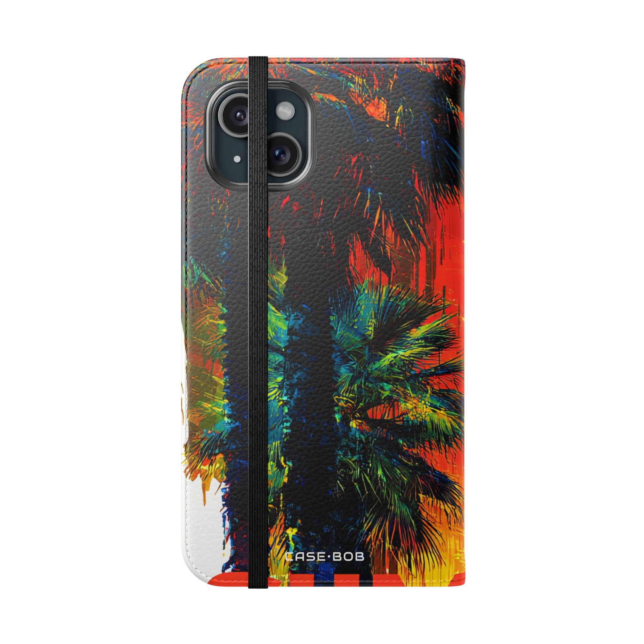 Golden Palms - iPhone 15 Plus Case - Portemonnee