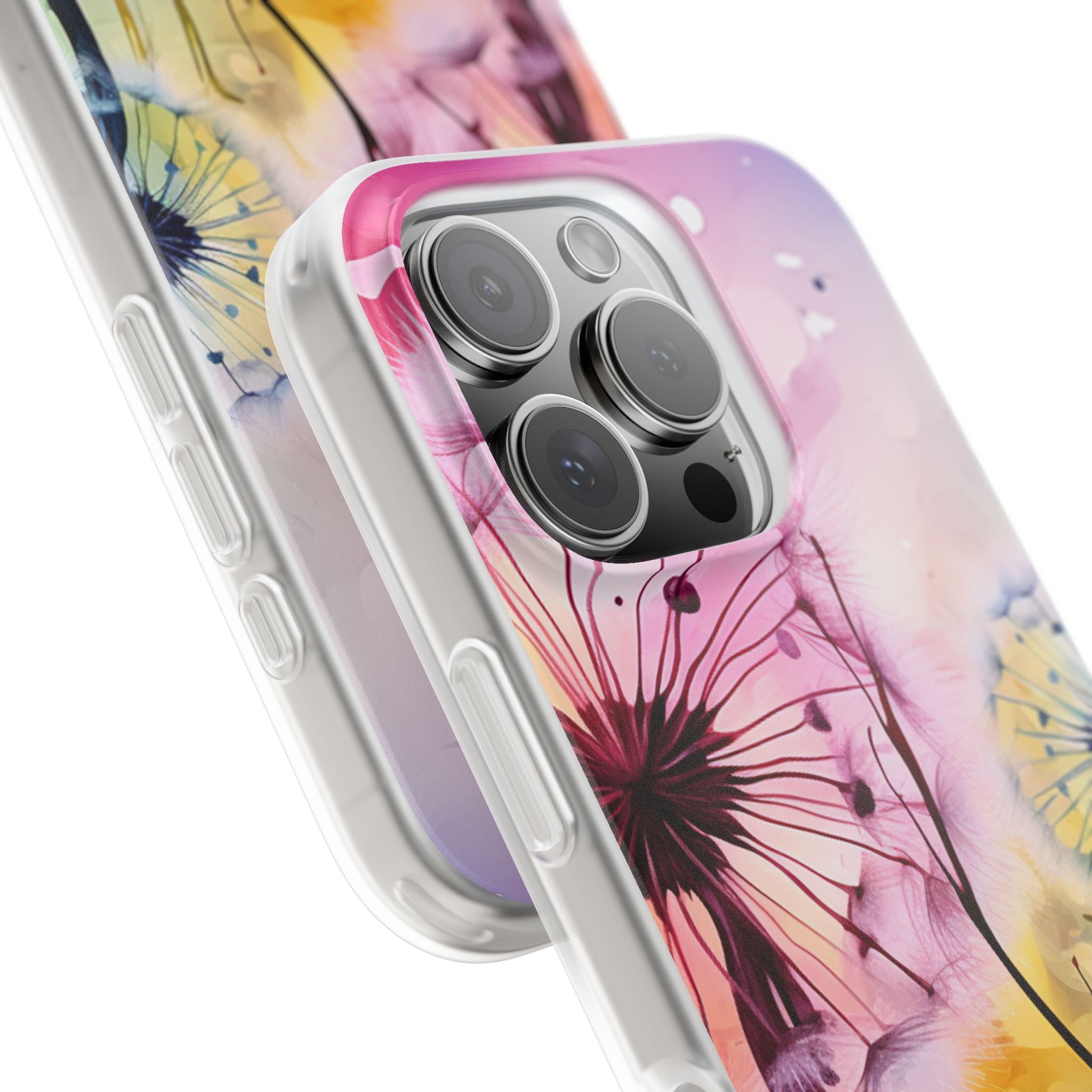 Dandelion Glow iPhone 16 Pro Case - Soft