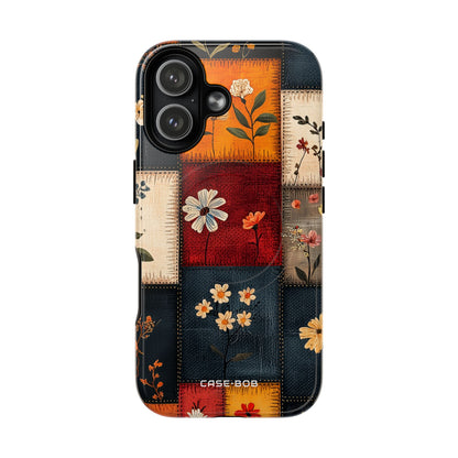 Patchwork Blooms iPhone 17 Case - Tough+
