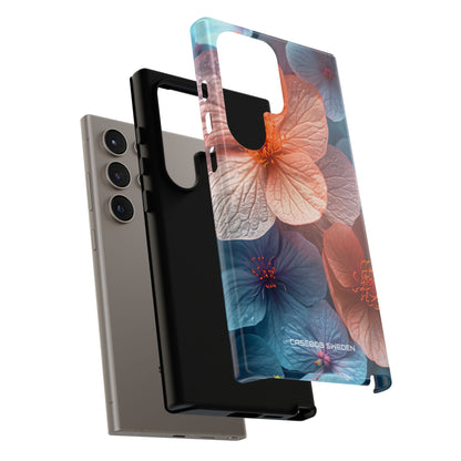 Peach Blossom Serenity - Tough Samsung S24 Phone Case