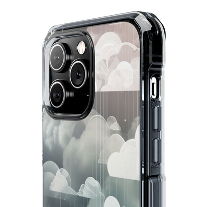 Silver Dream Clouds iPhone 14 - Impact Clear+