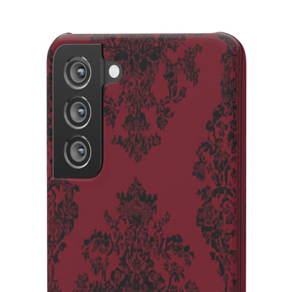 Gothic Crimson Elegance Samsung S21 - Slim Phone Case