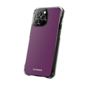 Palatinate Purple | Handyhülle für iPhone (Clear Impact Case - Magnetisch) 