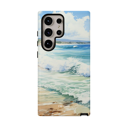 Serene Coastal Watercolors - Samsung Case