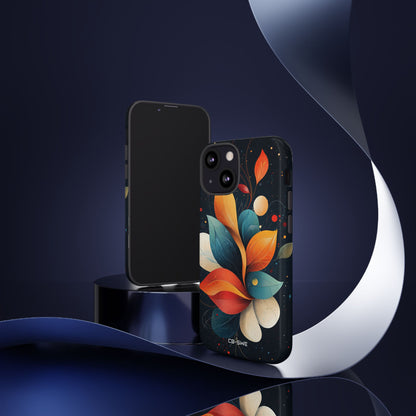 Vibrant Floral Harmony - iPhone Case