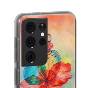 Dreamy Liquid Bloom | Flexible Phone Case for Samsung Galaxy