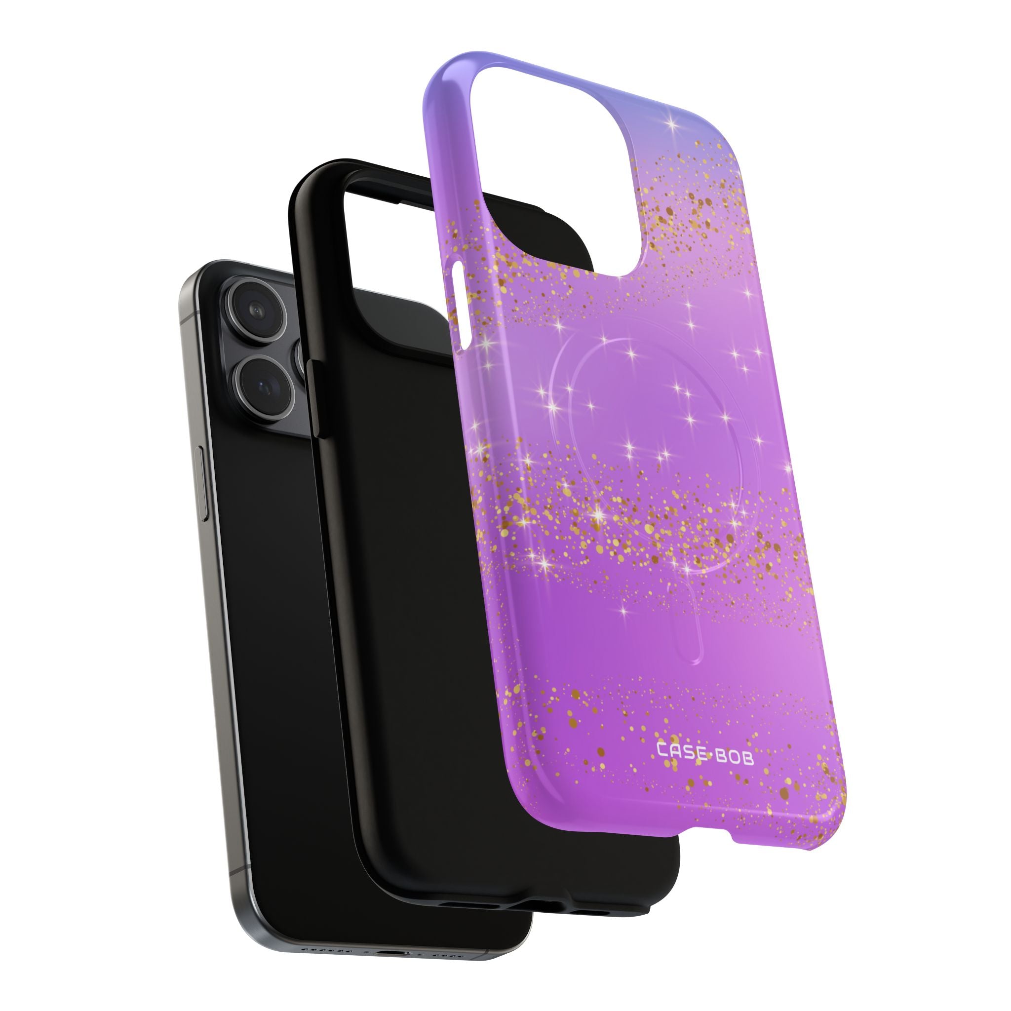 Golden Glide iPhone 15 Pro Max Case - Tough+