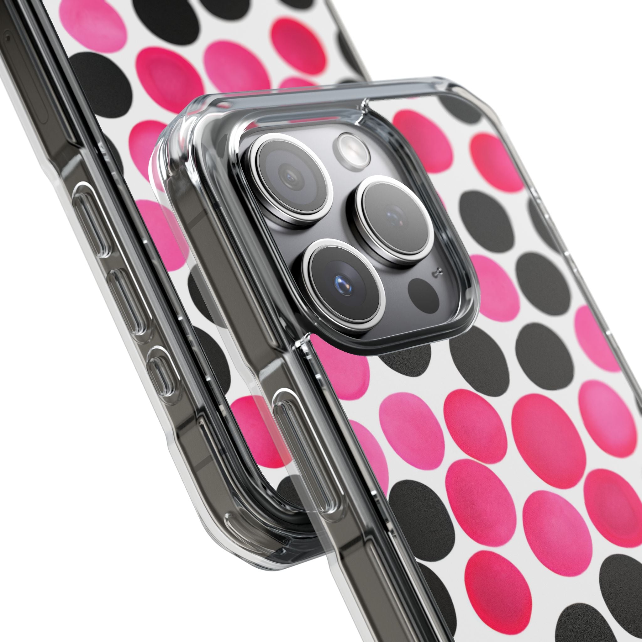 Pulsing Circles Illusion iPhone Case - Impact