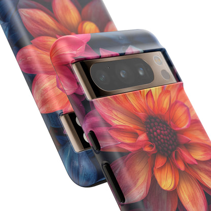 Fiery Bloom Harmony Google Pixel 8 - Tough Phone Case