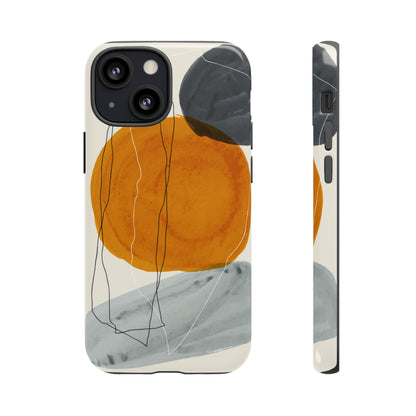 Minimalist line art - Protective Phone Case