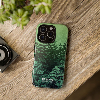 Verdant Fern Silhouettes iPhone 16 - Tough