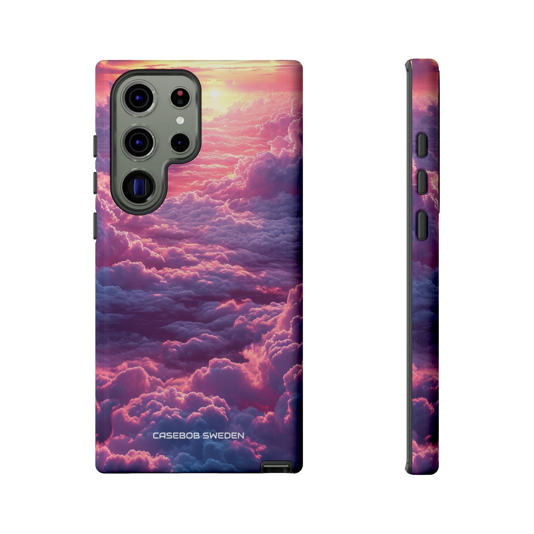 Pink Purple Clouds - Tough Samsung S23 Phone Case