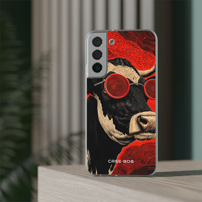 Hypnotic Cow Samsung S22 Plus Case - Soft