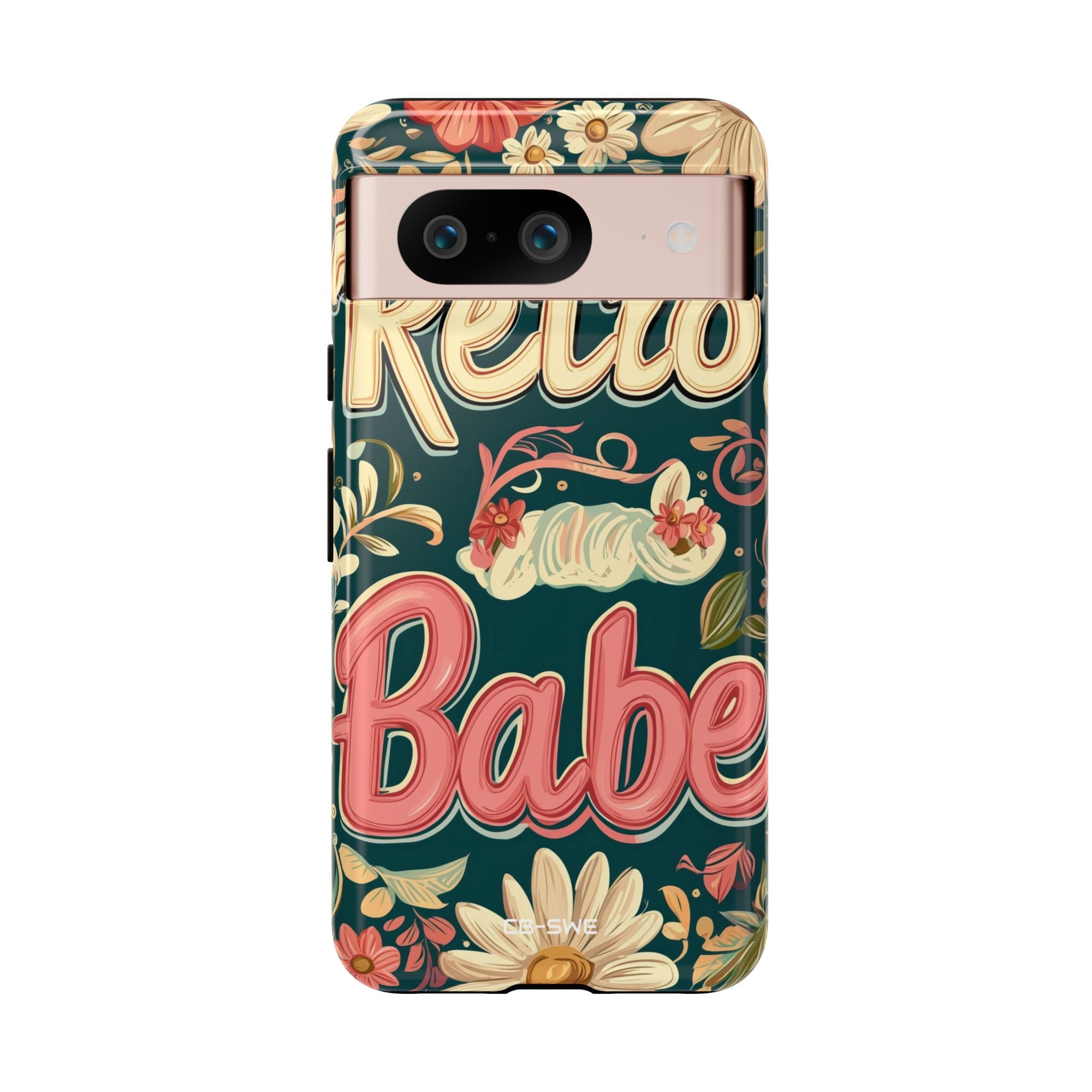 Floral Curves Embrace - Google Pixel Case