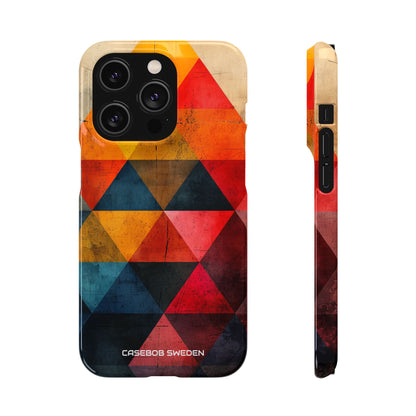 Geometric Energy - Slim iPhone 14 Phone Case