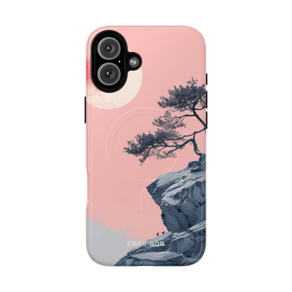Crimson Moon Tree iPhone 16 Plus Case - Tough+