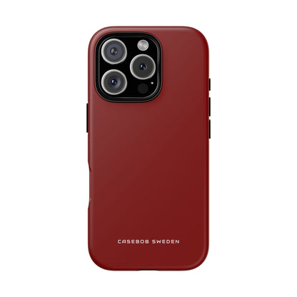 Maroon iPhone 16 - Tough Phone Case