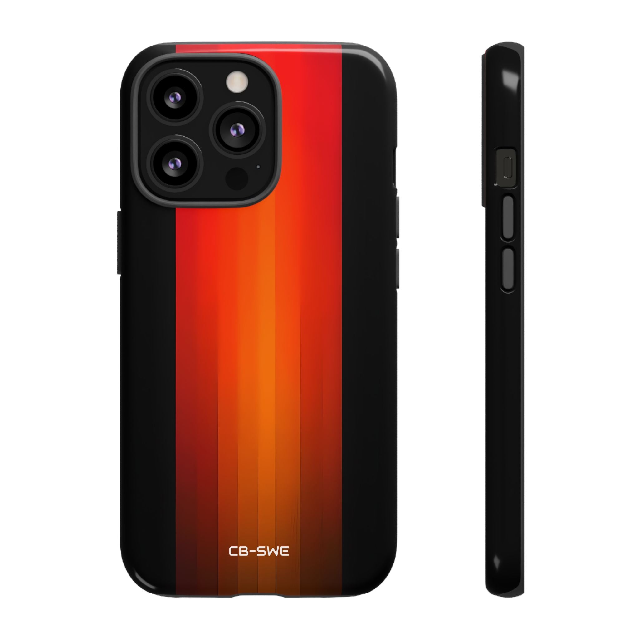 Fiery Symmetry Blaze - iPhone Case