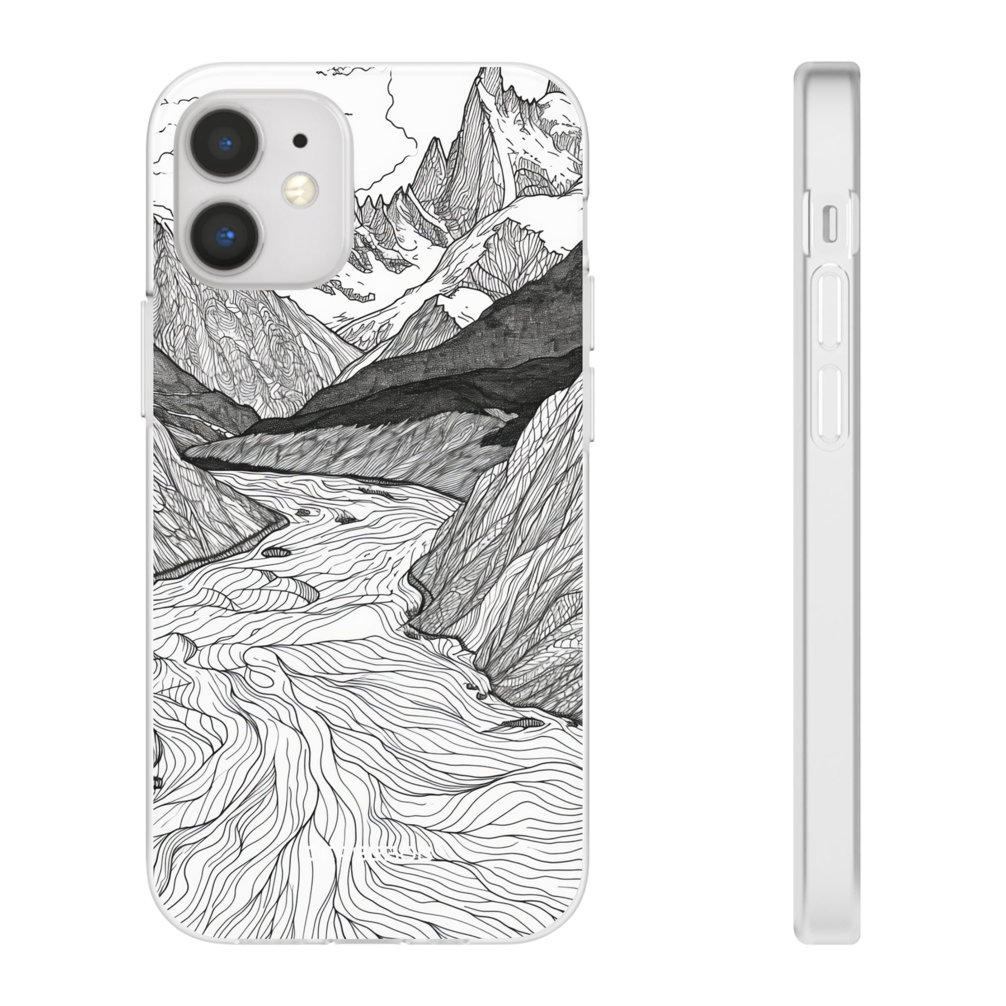 Mountain Tranquility | Flexible Phone Case for iPhone