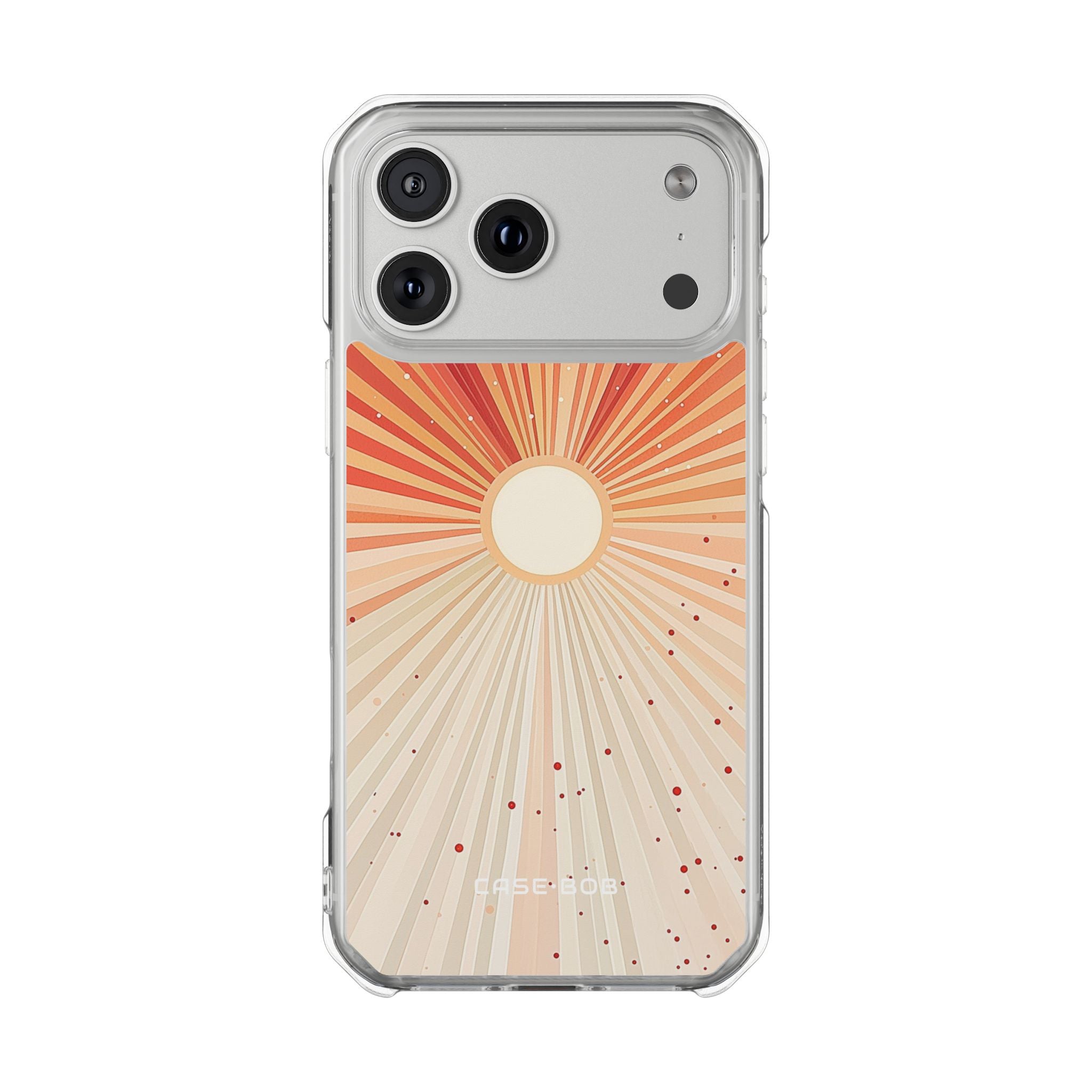Cream Sunburst iPhone 17 Pro Max Cover - Impact