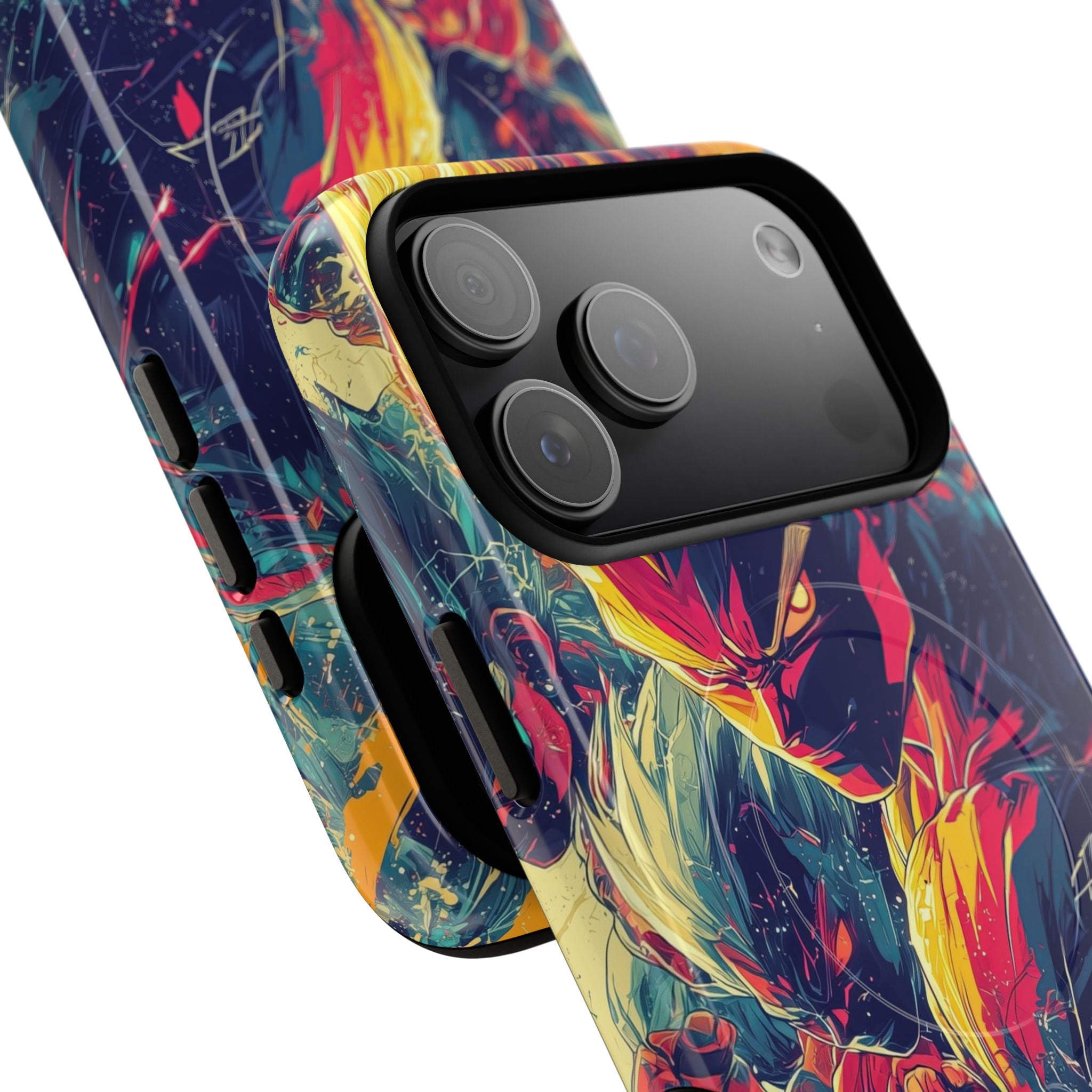 Yellow Fury iPhone 17 Pro Max Case - Tough+