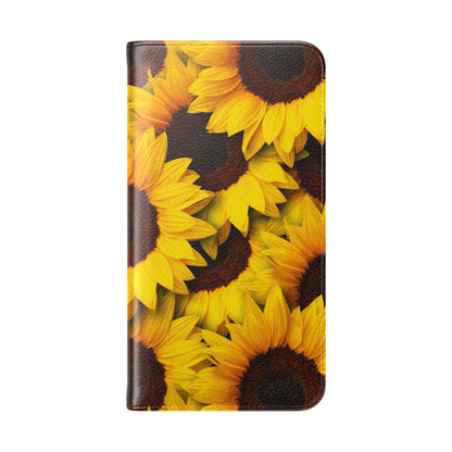 Sunflower Radiance - Samsung S23+ Case - Wallet