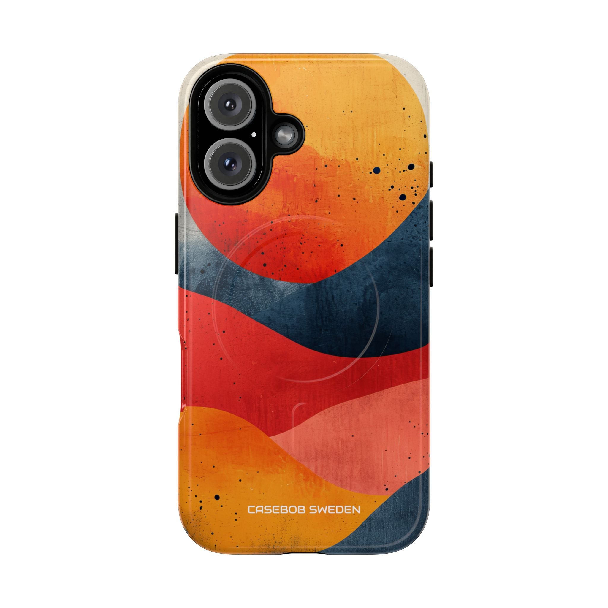 Sunburst Waves - Tough + MagSafe® iPhone 16 Phone Case