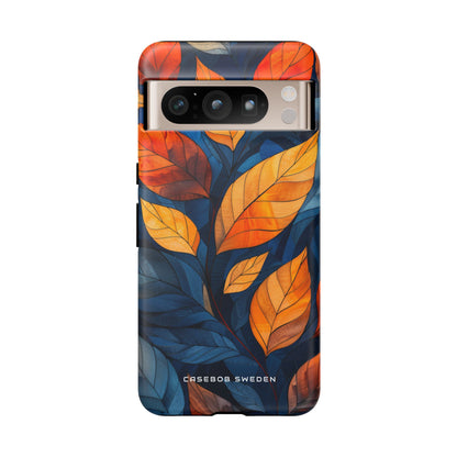 Stained Glass Blossoms Google Pixel 8 - Tough Phone Case