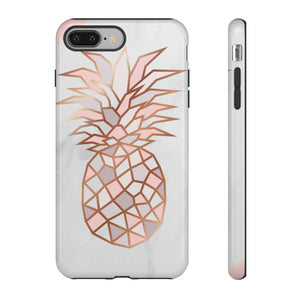 Pineapple Rose Gold - Protective Phone Case