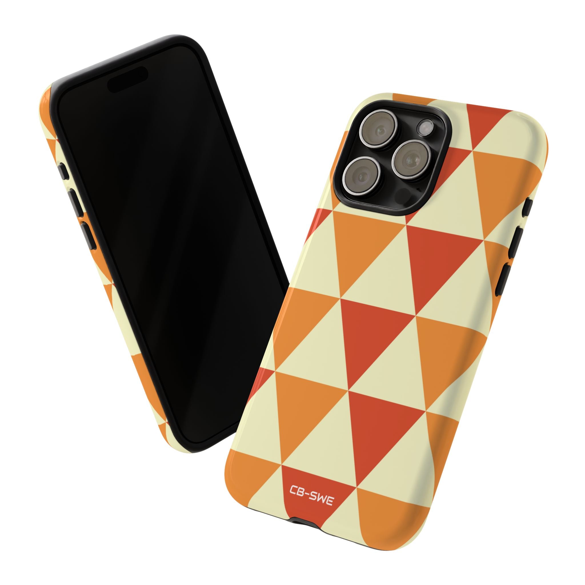 Autumn Triangles Dance - iPhone Case