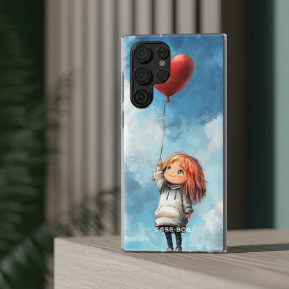 Heart Balloon Whimsy Samsung S22 Ultra Case - Soft