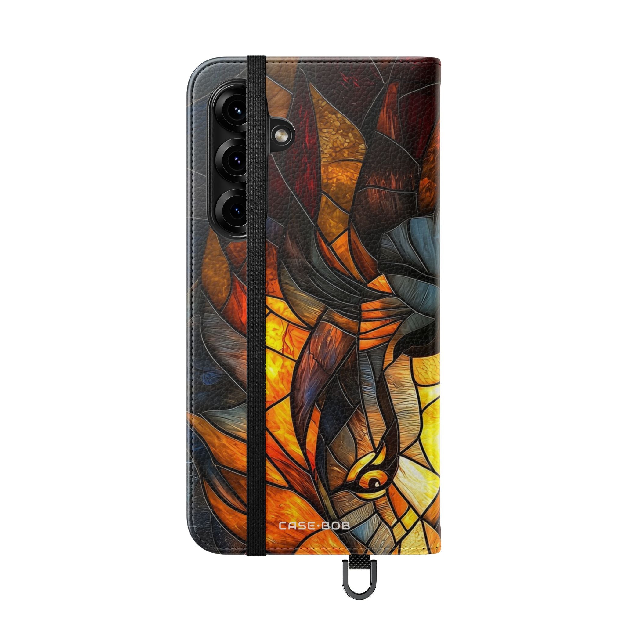 Flame Lion - Samsung S25+ Case - Wallet