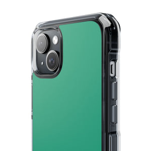 Jungle Green | Handyhülle für iPhone (Clear Impact Case - Magnetisch) 