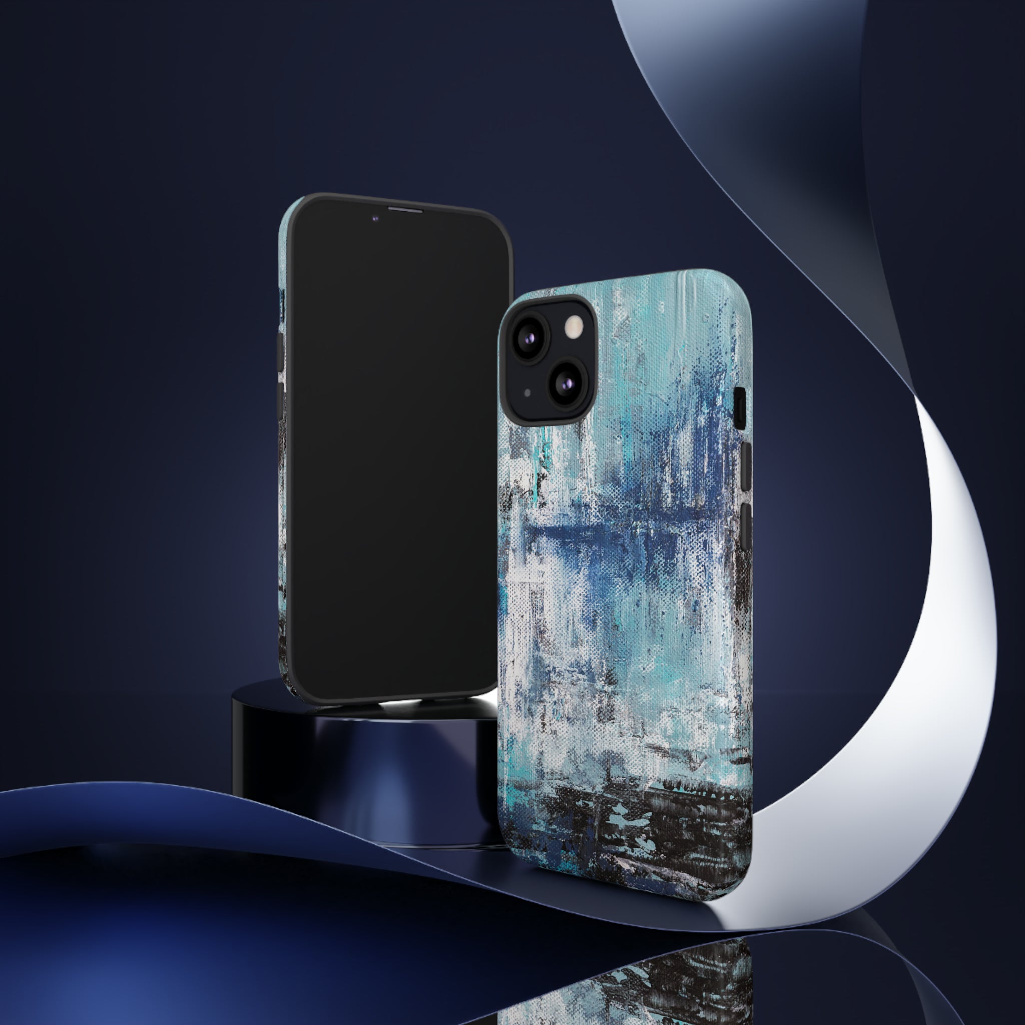 Blue Acrylic - Protective Phone Case