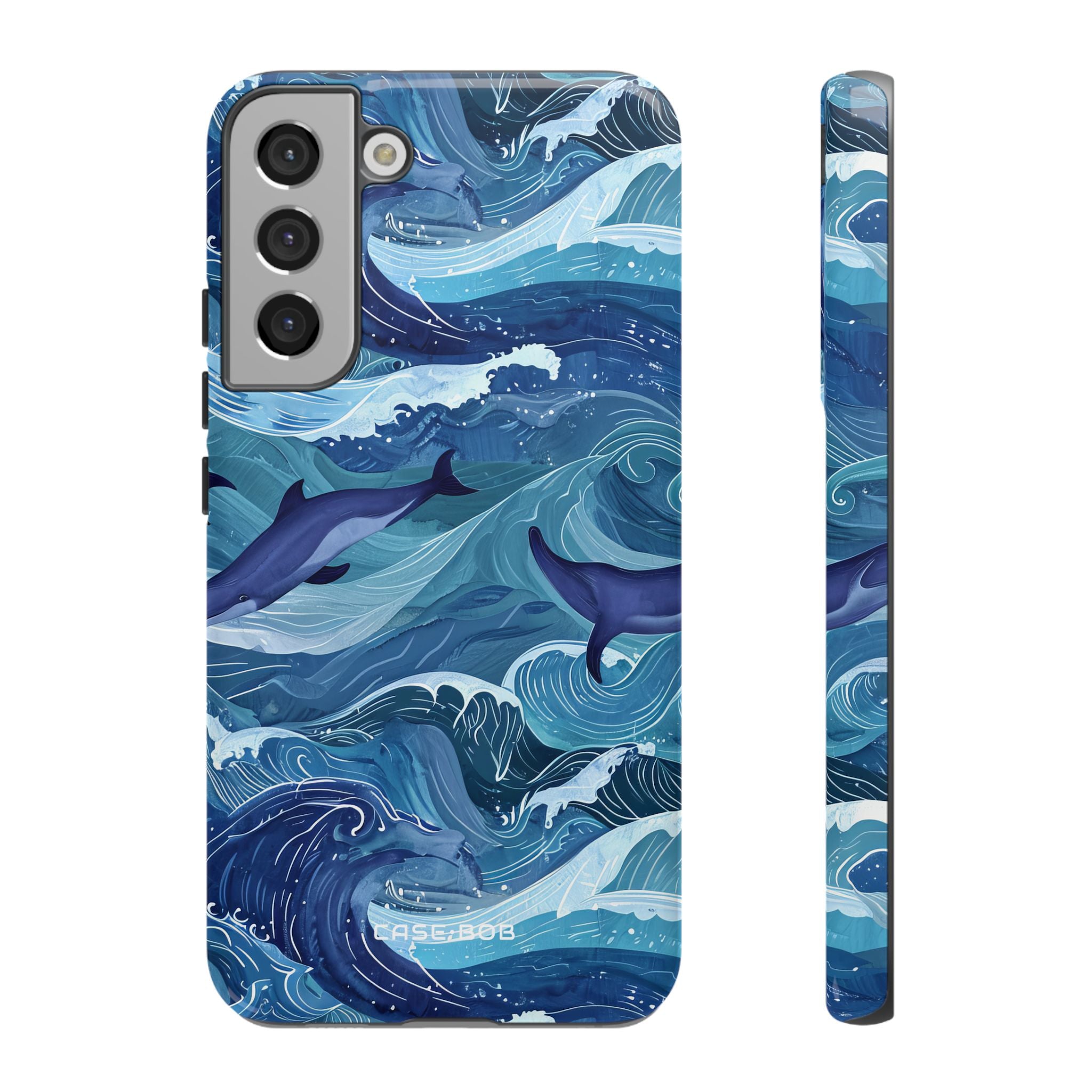 Dolphin Waves Samsung S22 Plus Case - Tough