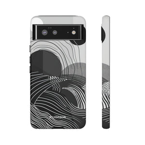 Monochrome Dynamics | Protective Phone Case for Google Pixel