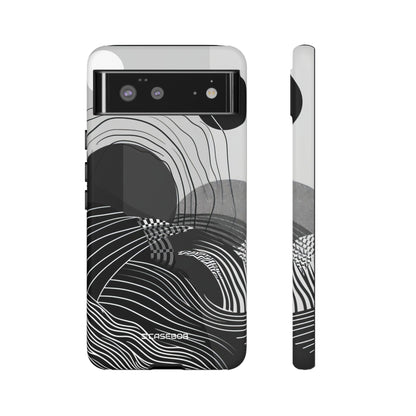 Monochrome Dynamics - Phone Case for Google Pixel