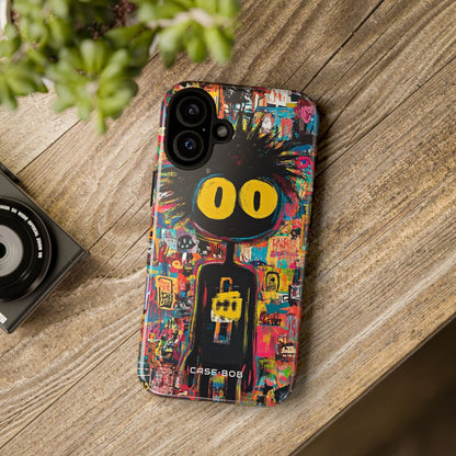 Spiky Gaze iPhone 16 Plus Case - Tough