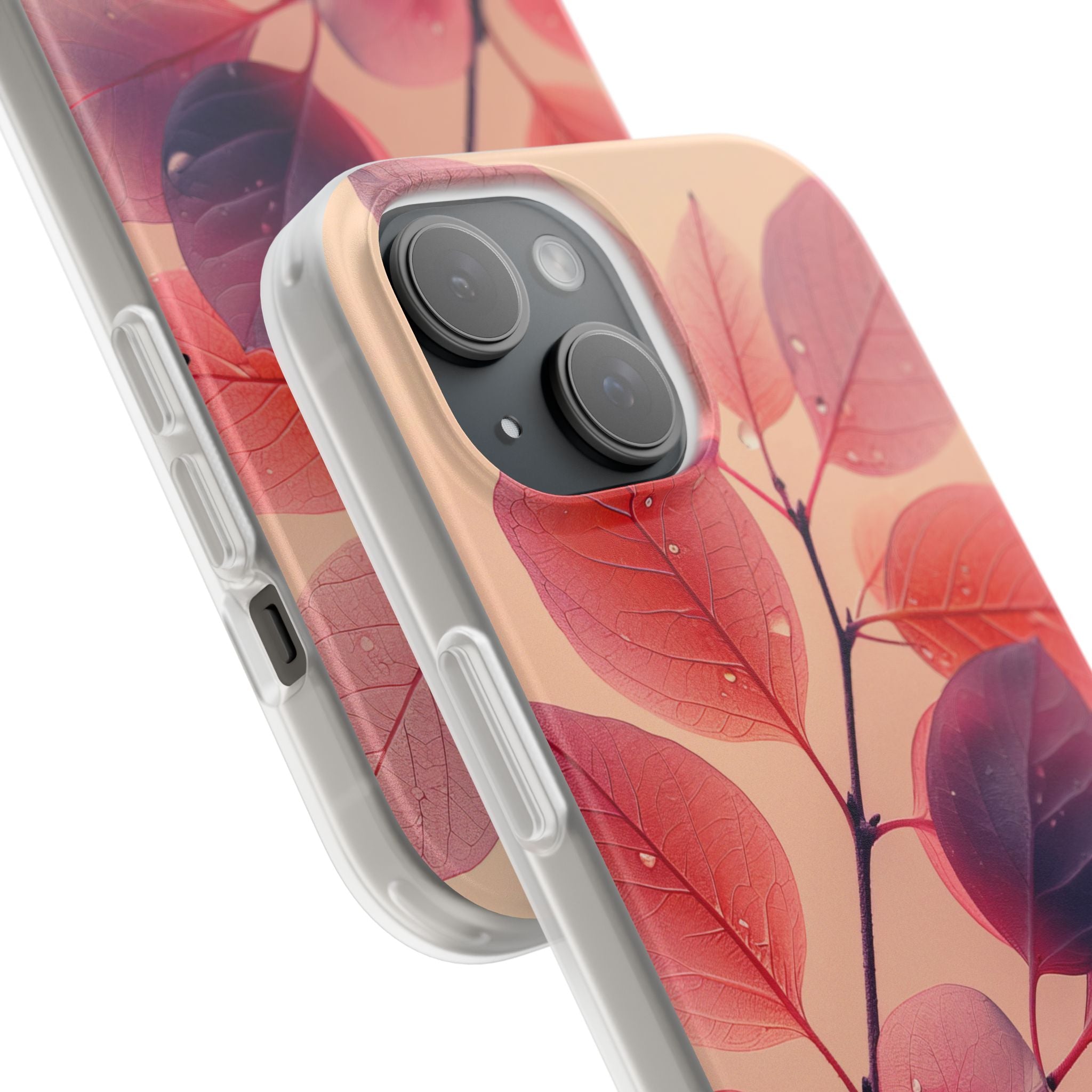 Translucent Branch iPhone 15 Case - Soft